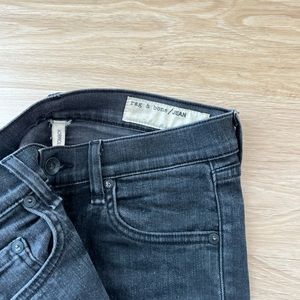 rag & bone gray skinny jeans